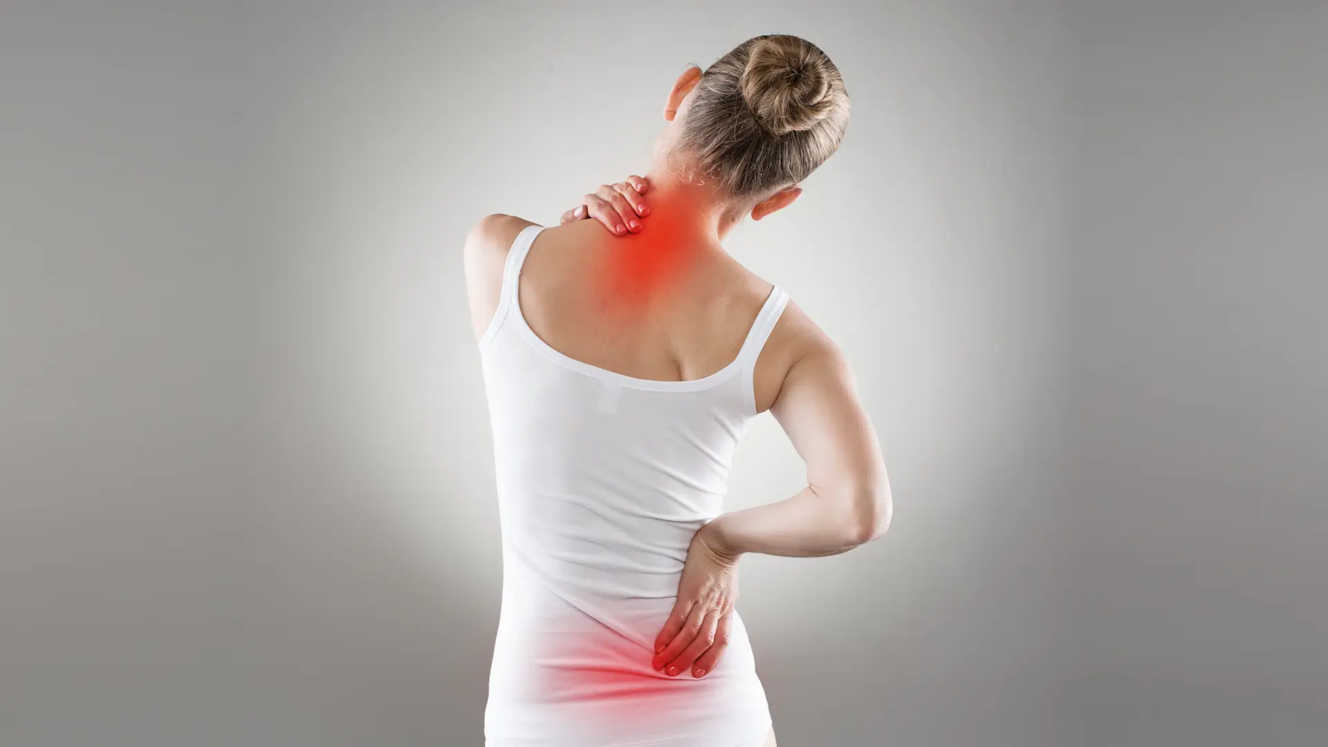 Woman With Neck and Back Pain
