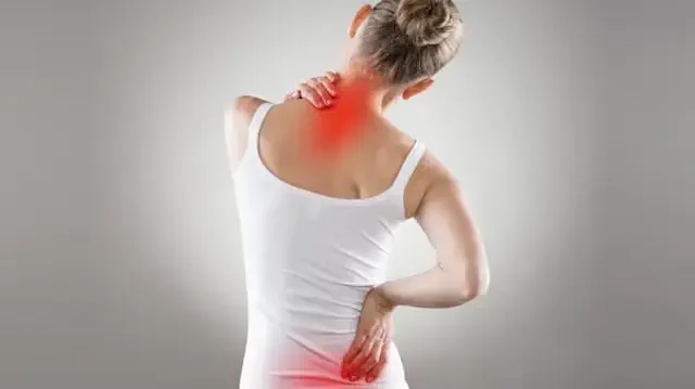 Woman With Neck and Back Pain