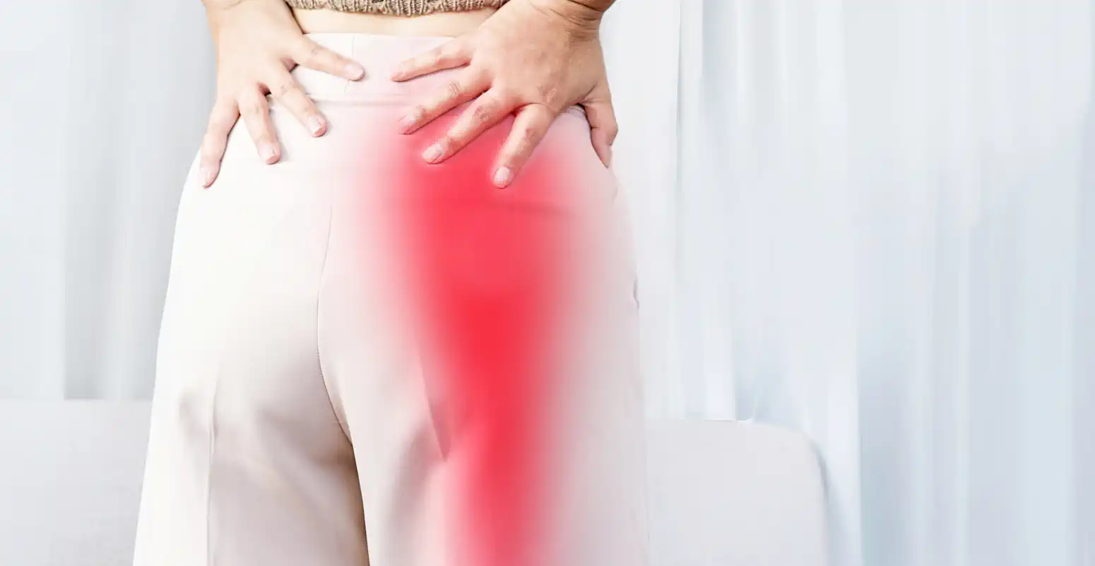 Don't let sciatic pain keep you down. Massage can help ease the pain.